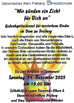 Sternenkinder-Gottesdienst